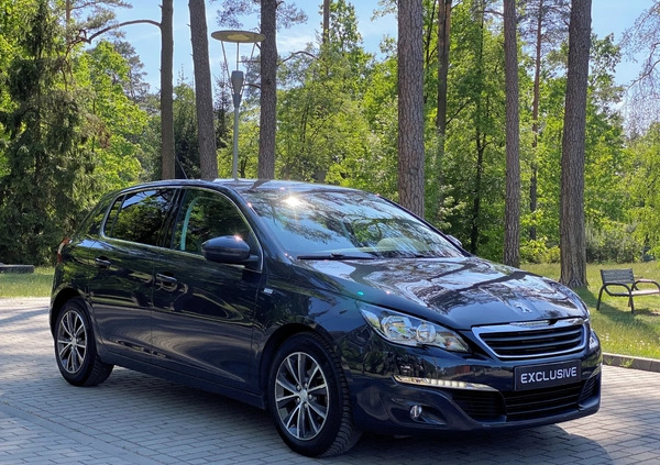 Peugeot 308 cena 31999 przebieg: 120000, rok produkcji 2015 z Augustów małe 704